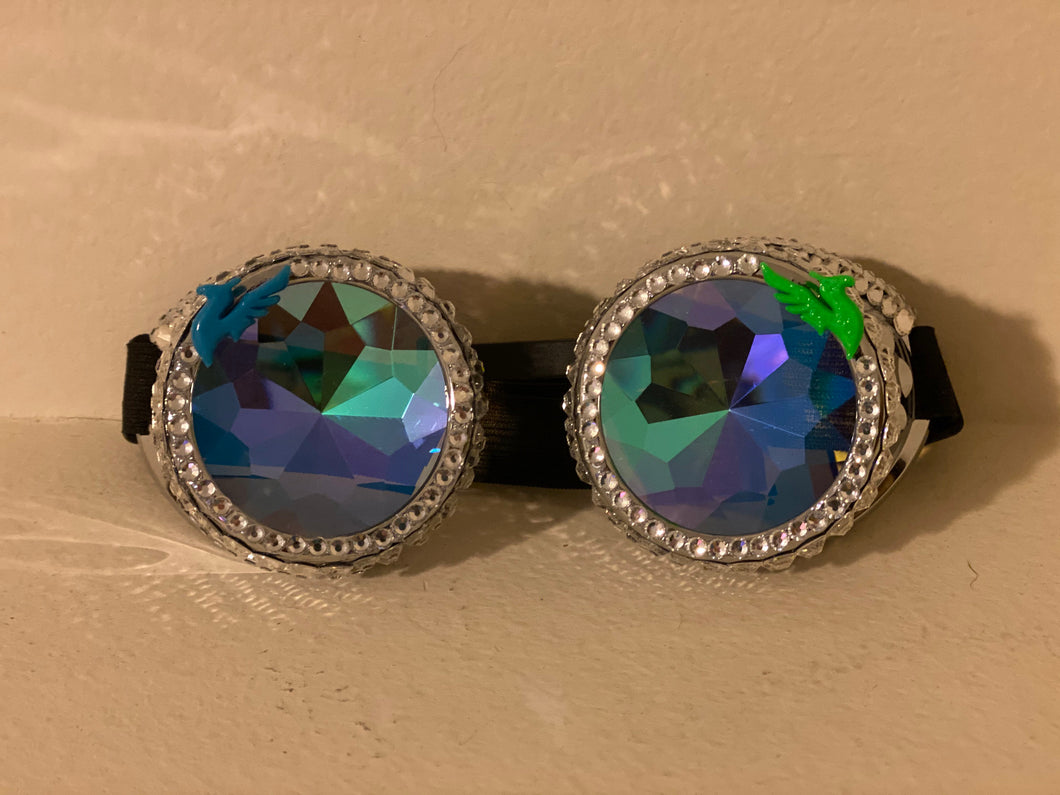 Jeweled Illenium Diffraction Goggles